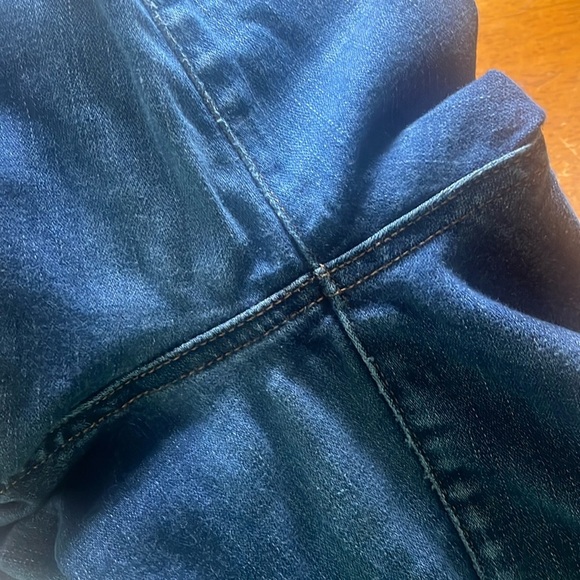 AMERICAN EAGLE OUTFITTERS SIZE 14 SUPER STRETCH SUPER HI-RISE JEGGING CROP - Picture 6 of 11